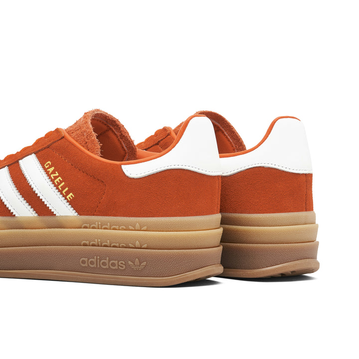 Adidas Gazelle Bold Collegiate Orange Gum Womens