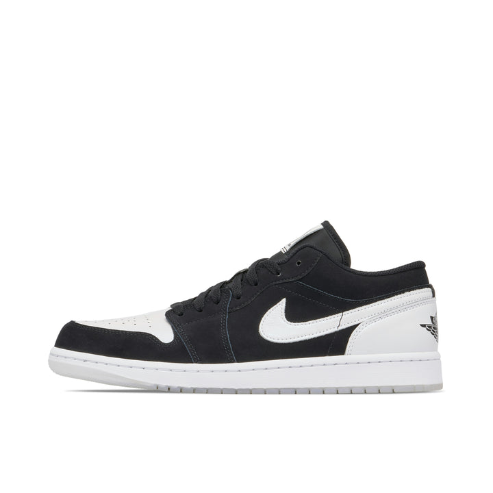 AIR JORDAN 1 LOW BLACK WHITE DIAMOND