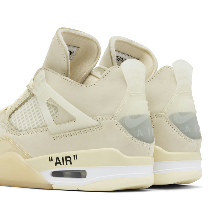 AIR JORDAN 4 RETRO OFF-WHITE SAIL WOMENS