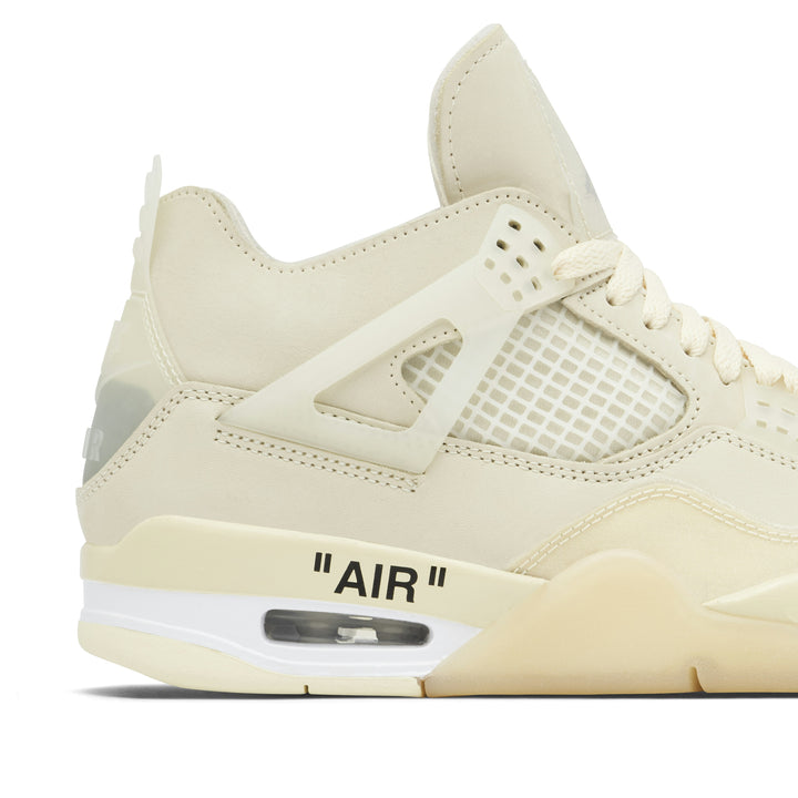 AIR JORDAN 4 RETRO OFF-WHITE SAIL WOMENS