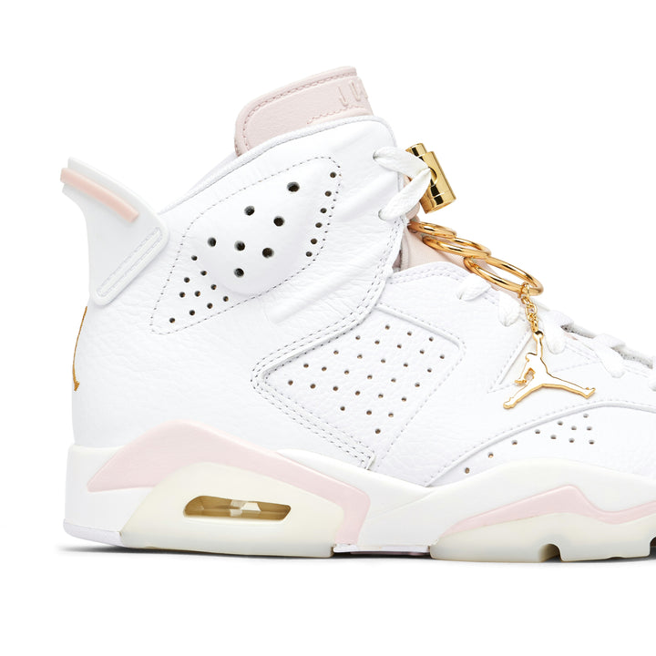 AIR JORDAN 6 RETRO GOLD HOOPS WOMENS
