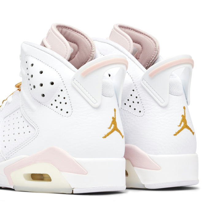 AIR JORDAN 6 RETRO GOLD HOOPS WOMENS